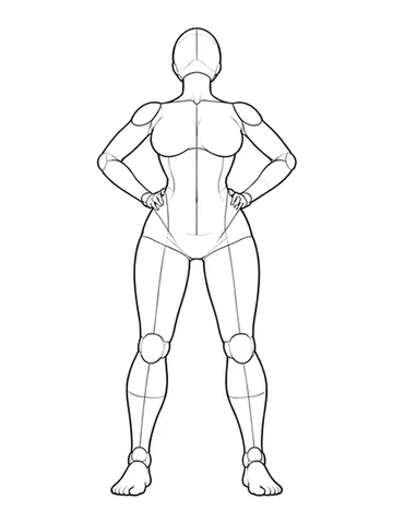 Standing and arching backward