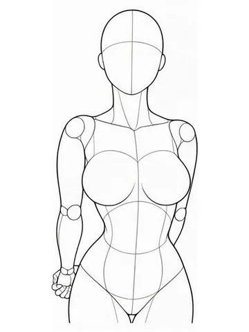 Hands clasped behind the back, chest lifted