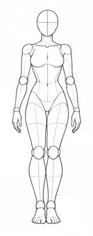 Standing with arms at sides