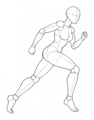 Running in a forward lean