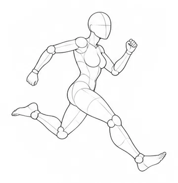 Running in a long stride